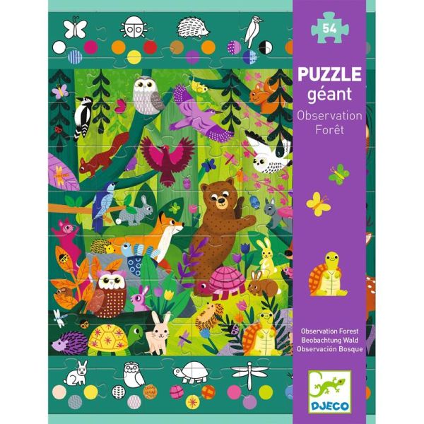 Puzzle gigante observación - Bosque