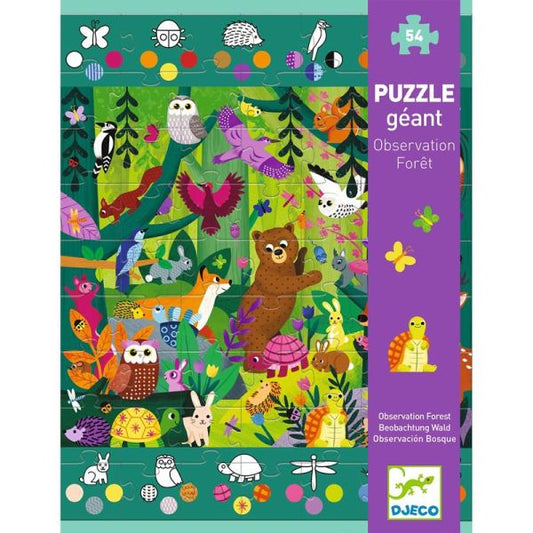 Puzzle gigante observación - Bosque