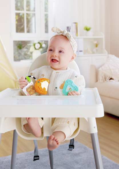 Juego sensorial ABC – Set portátil para estimulación del bebé - Librería Educania