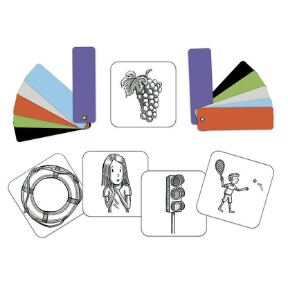 Color connect – Juego de asociación y conexión de colores - Librería Educania