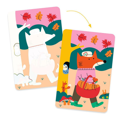 Dibujos para colorear mágicos . 4 temporadas – Pinta con agua - Librería Educania