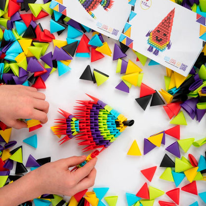 Gami 250 piezas – Juego de construcción creativa - Librería Educania