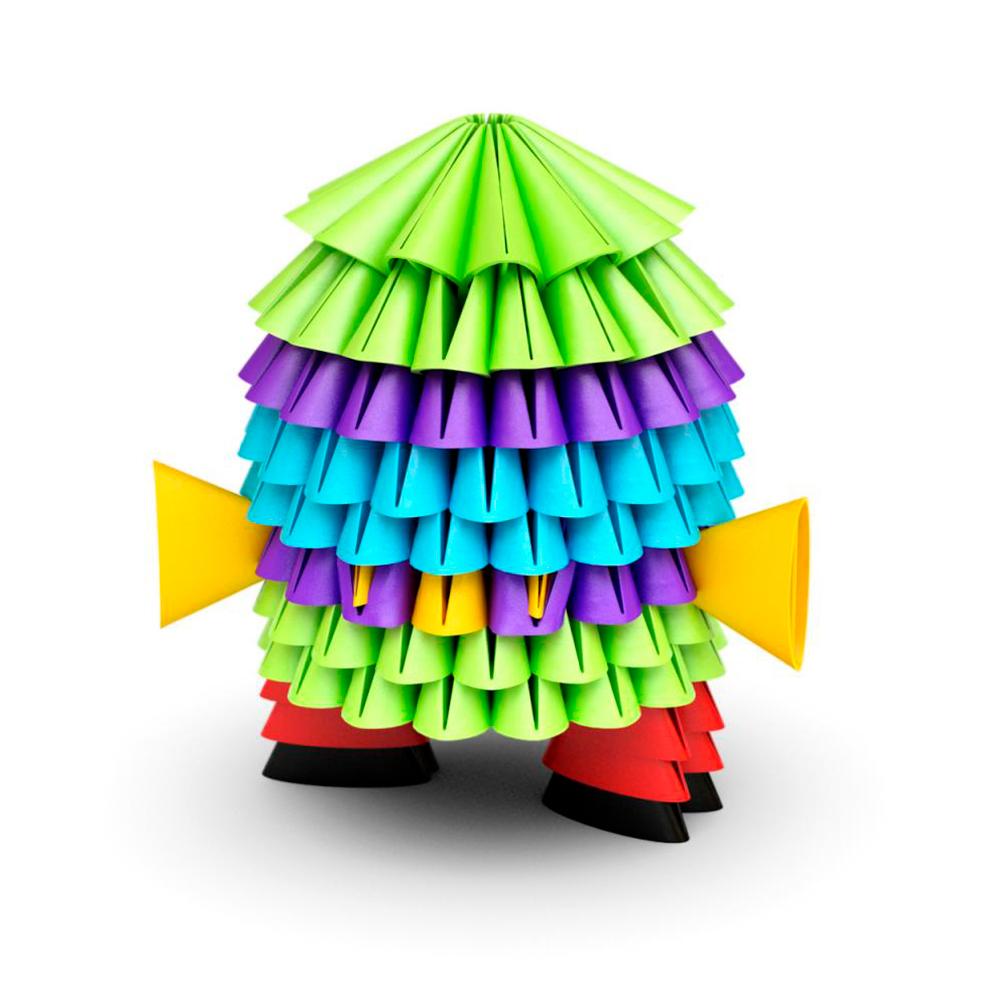 Gami 250 piezas – Juego de construcción creativa - Librería Educania