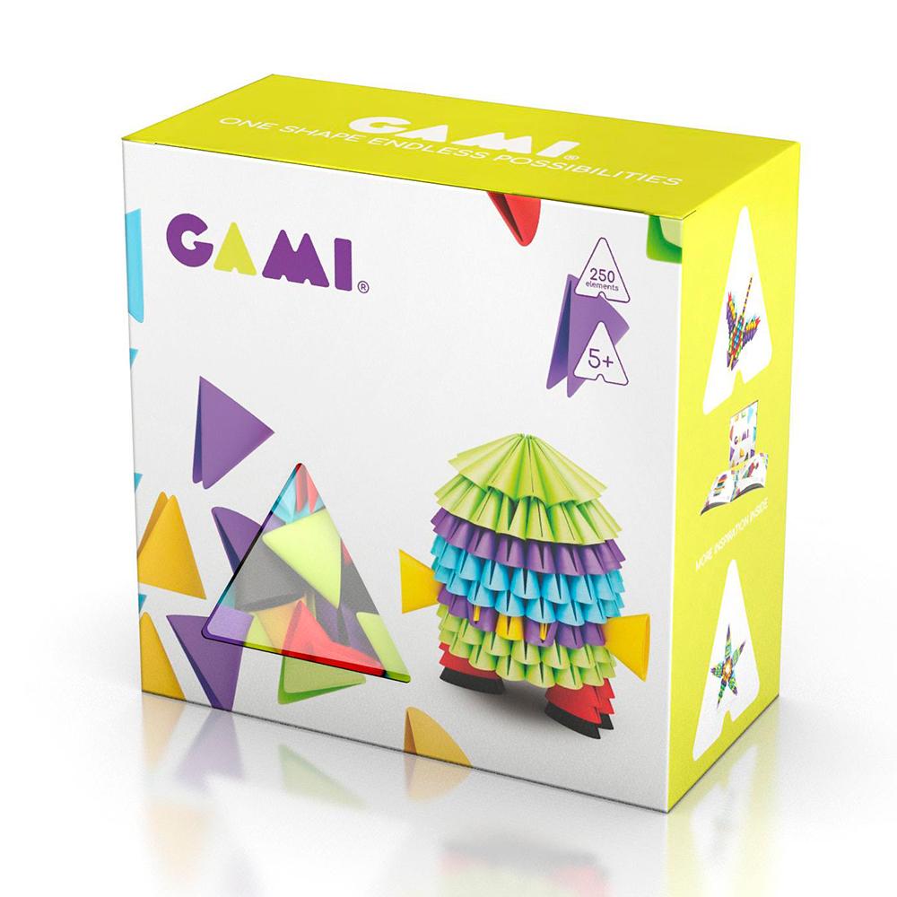 Gami 250 piezas – Juego de construcción creativa - Librería Educania