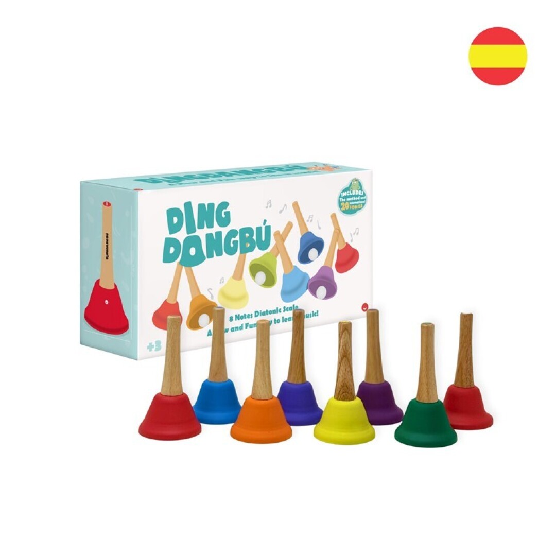 DingdangBú 8 tonos – Campanas musicales infantiles - Librería Educania