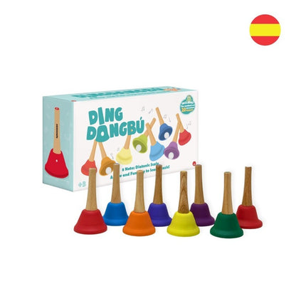 DingdangBú 8 tonos – Campanas musicales infantiles - Librería Educania