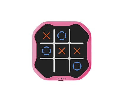 Tic Tac Toe Bolt Giiker . Rosa – Juego electrónico de tres en raya