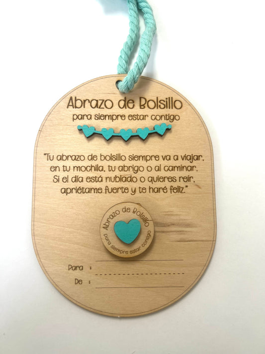 Abrazo de bolsillo