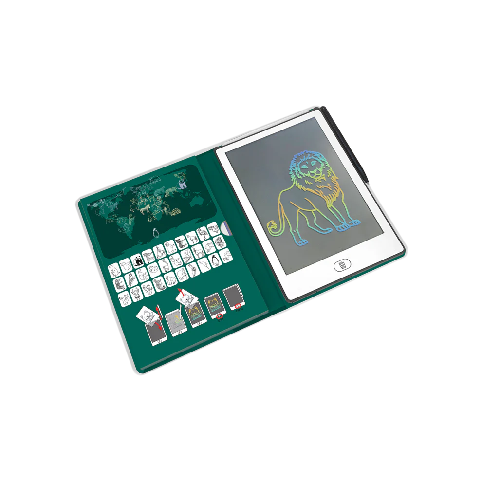 Pizarra Kidydraw Mini Animales del mundo