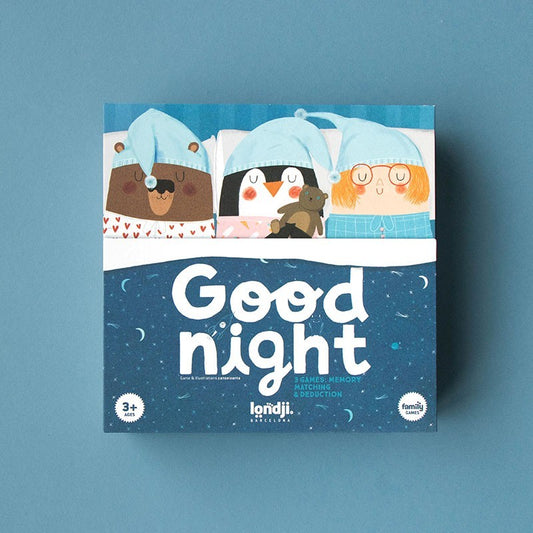 Good Night – Juego de memoria, relación y deducción - Librería Educania