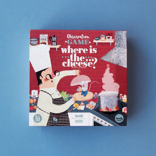 Where is the cheese? – Juego de observación infantil - Librería Educania
