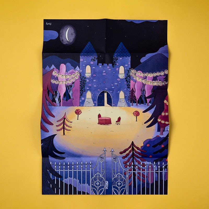 Enchanted World Poster & Stickers