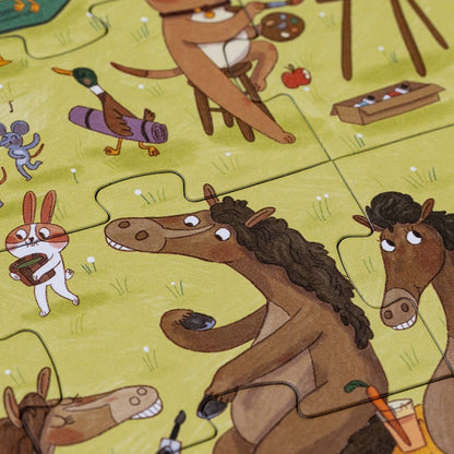 Puzzle Farmtastic – Puzzle de granja con juego de observación - Librería Educania