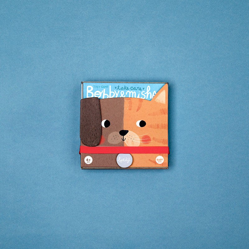 Bobby & Misha . Tiny game – Juego de memoria infantil de mascotas - Librería Educania