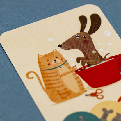 Bobby & Misha . Tiny game – Juego de memoria infantil de mascotas - Librería Educania