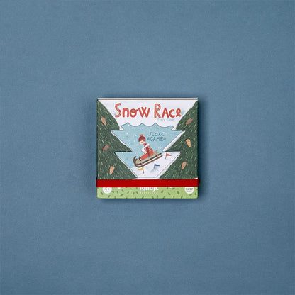 Snow race . Tiny game – Juego de carreras infantil con dado y tablero - Librería Educania