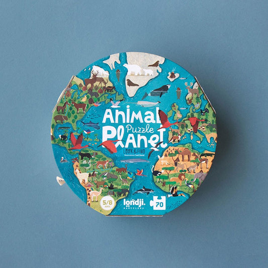 Puzzle Animal Planet – Puzzle educativo de animales del mundo - Librería Educania