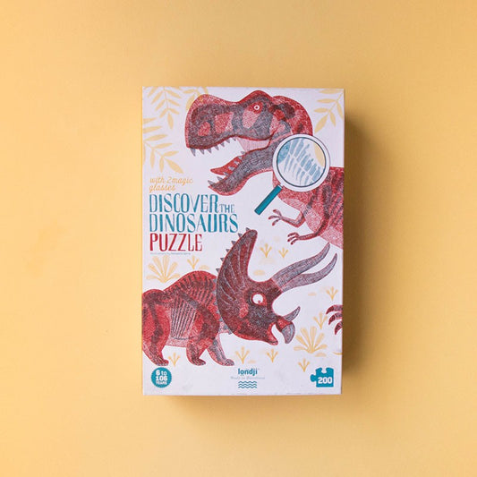 Puzzle Discover the dinosaurs - Puzzle educativo infantil - Librería Educania