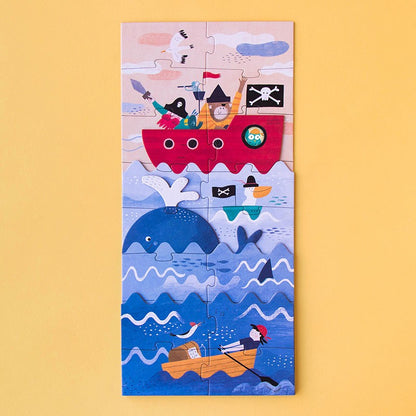 Puzzle Discover the treasure – Puzzle de observación y aventura - Librería Educania