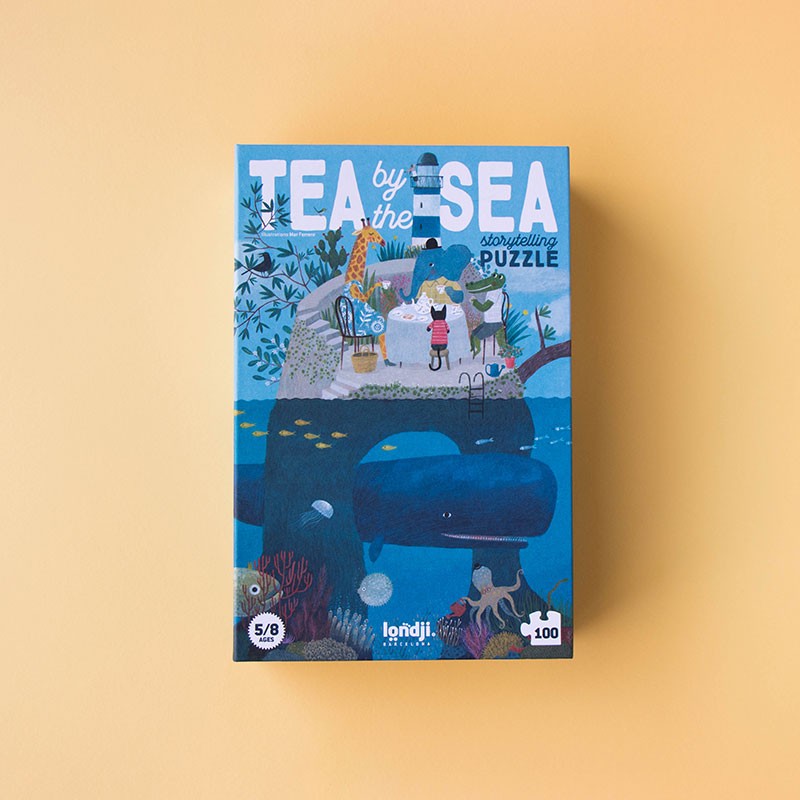 Puzzle Tea by the sea – Puzzle ilustrado infantil - Librería Educania