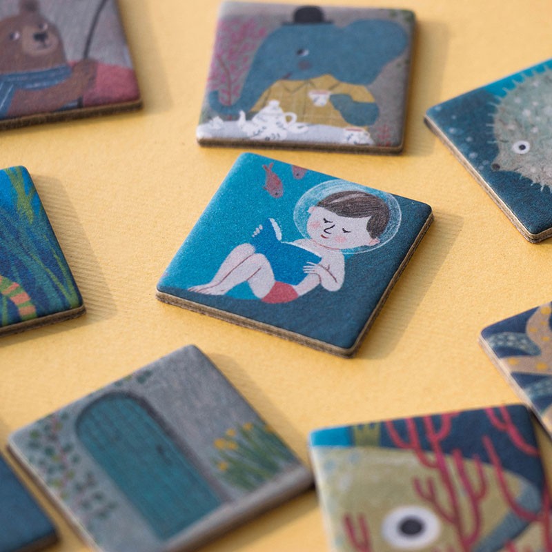 Puzzle Tea by the sea – Puzzle ilustrado infantil - Librería Educania