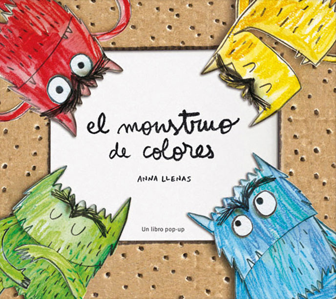 El monstruo de colores Pop-up