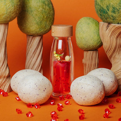 Botella sensorial Move T-Rex