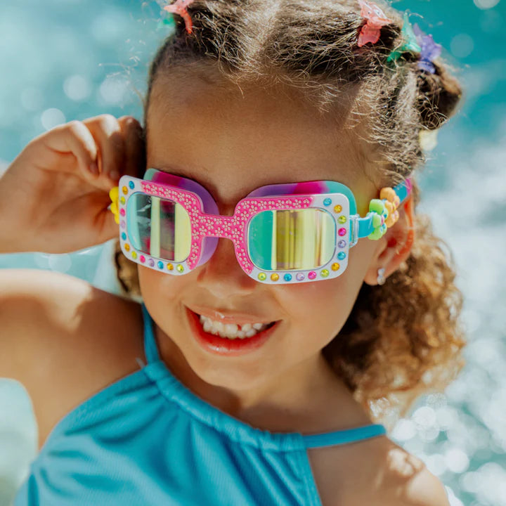 Gafas de natación Petal Pop Pink – Gafas infantiles para el agua - Librería Educania