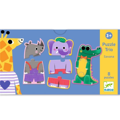 Puzzle Trio Savana