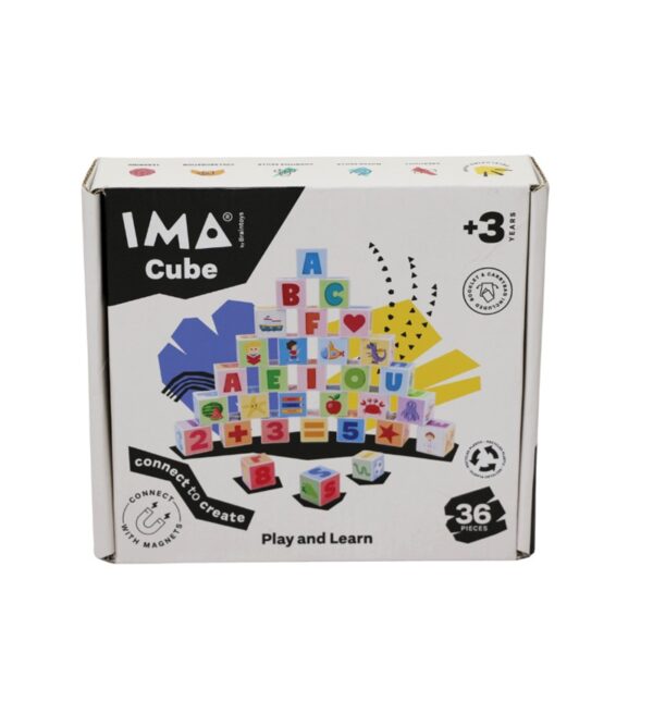 Imacube Letras 36 piezas