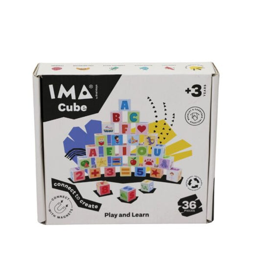 Imacube Letras 36 piezas