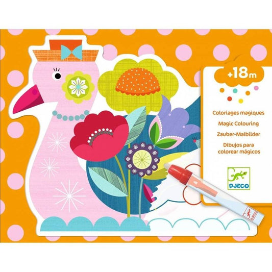 Dibujos para colorear mágicos . Animalolen – Pinta con agua - Librería Educania