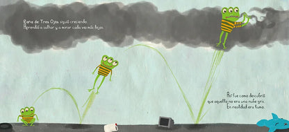 Rana de Tres Ojos - Librería Educania