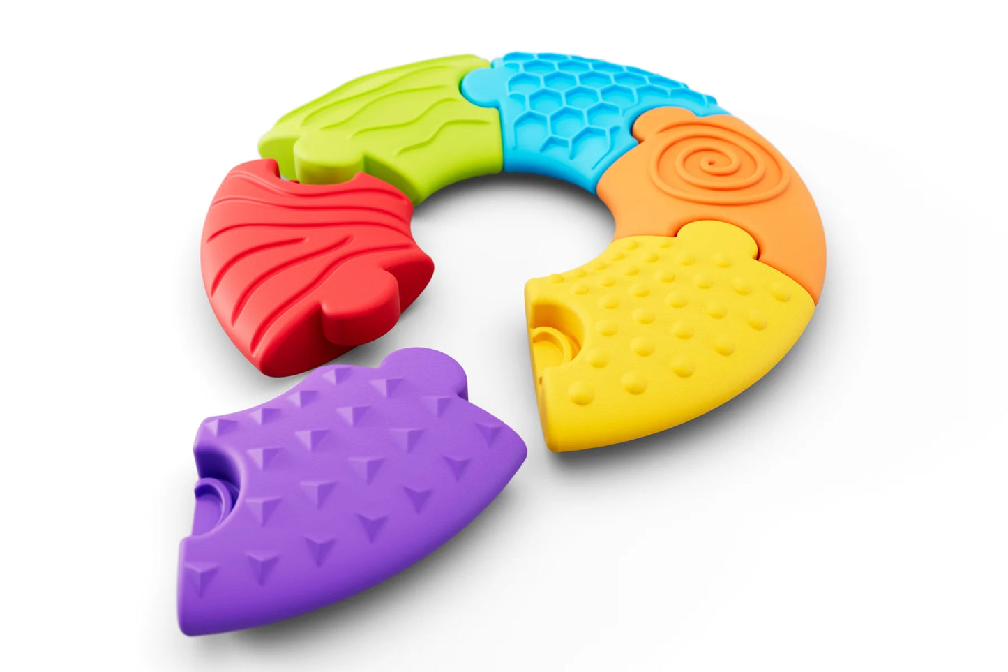 Puzzle Sensorial Círculo Soft Bibi – Rompecabezas sensorial para bebé - Librería Educania