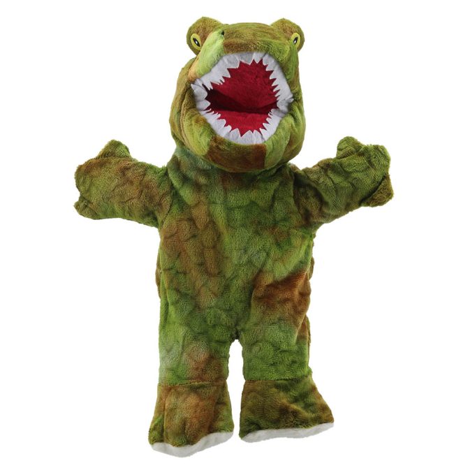 Marioneta T-rex walking