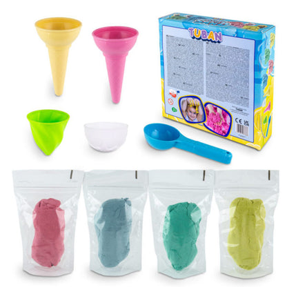 Heladería Arena mágica Fluffy sand