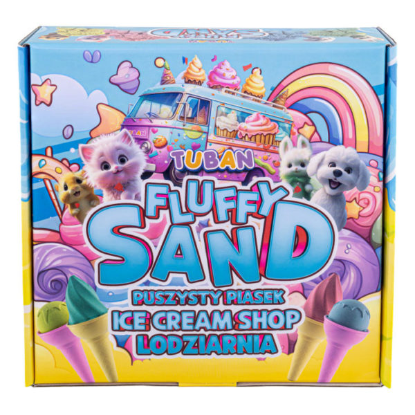 Heladería Arena mágica Fluffy sand