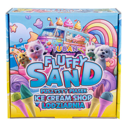 Heladería Arena mágica Fluffy sand
