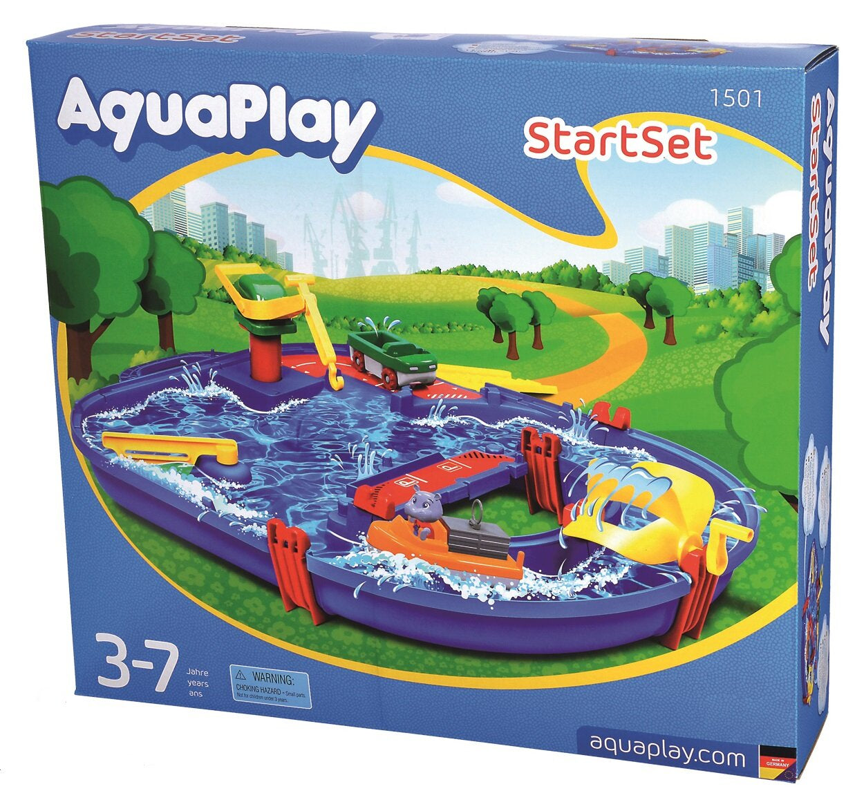 AquaPlay – Circuito de agua con puerto - Librería Educania