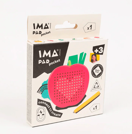 Imapad Pocket Manzana – Pizarra magnética - Librería Educania