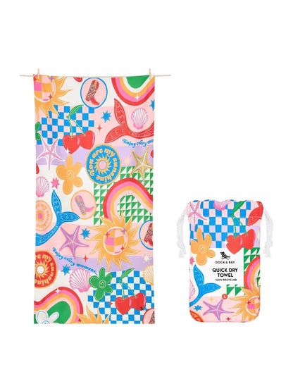 Toalla Good vibes L – Toalla infantil de playa y piscina