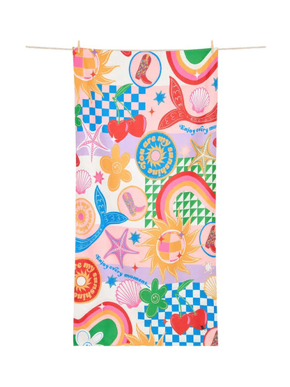 Toalla Good vibes L – Toalla infantil de playa y piscina
