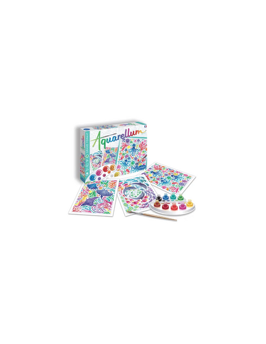 Aquarellum Fondos Marinos – Set creativo de pintura con acuarela