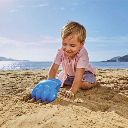 Garra rastrillo gigante . Azul – Rastrillo de playa para niños - Librería Educania