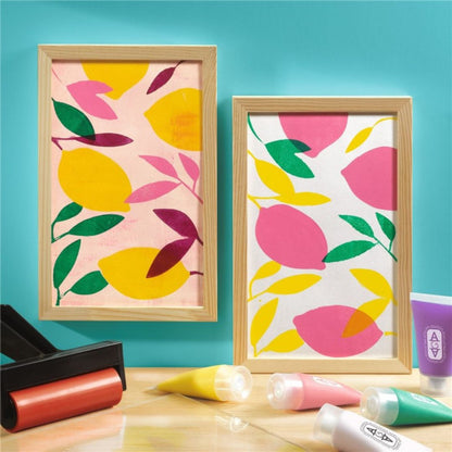 Atelier 46 Impresión con plancha de gel – Kit creativo de impresión