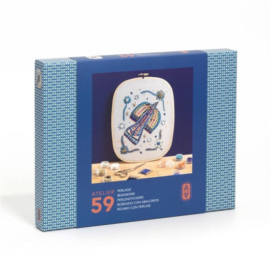 Atelier 59 Bordado con abalorios – Kit creativo de bordado