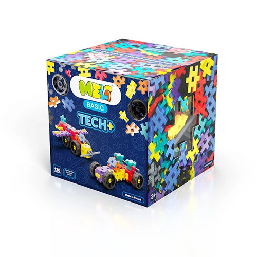 Meli Basic Tech+ 130 piezas – Juego de construcción creativa - Librería Educania