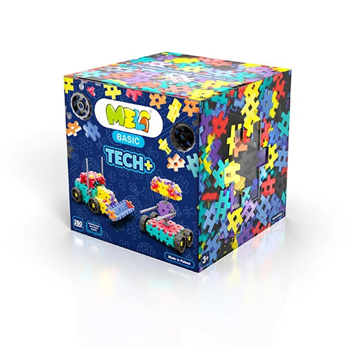 Meli Basic Tech+ 260 piezas – Juego de construcción creativa - Librería Educania