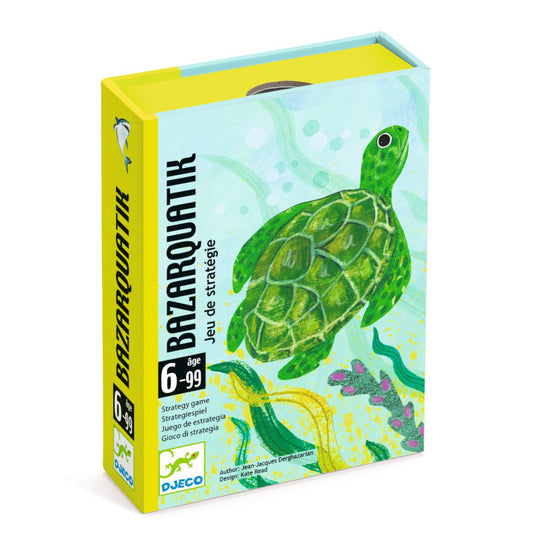 Bazarquatik – Juego de cartas de estrategia y lógica infantil