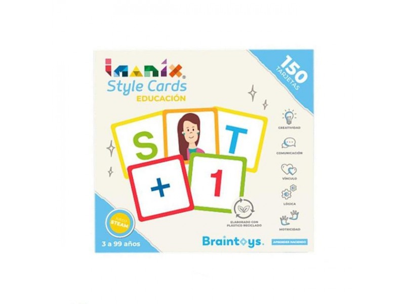 150 Tarjetas Educativas Imanix - Librería Educania